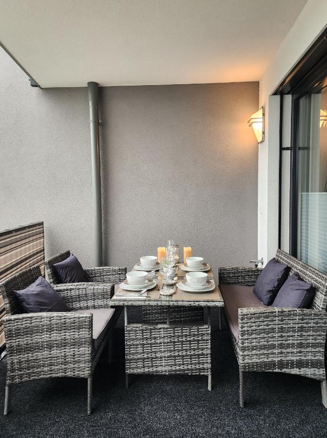 Vienna Green - Modern New Apartment, Old Danube Exterior foto